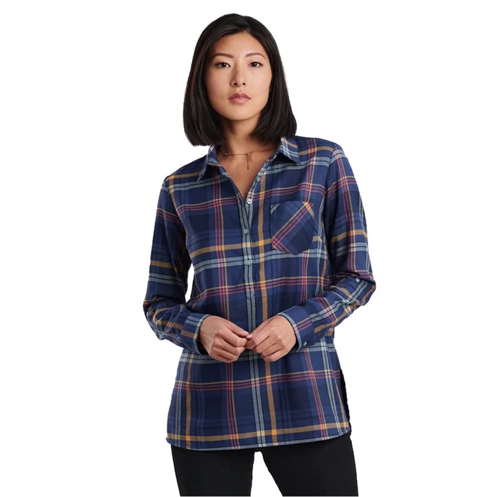 Kühl Plaid Flannel Shirt Large EUC